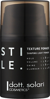Помада для укладки волос "Texture Pomade" - Dott. Solari Stile Shaping Light Pomade 50ml (1308323-285821552-2)
