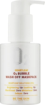 Маска для лица пузырьковая - Be The Skin Heartleaf 02 Bubble Wash Off Maskpack 50g (1055037-551712581-2)