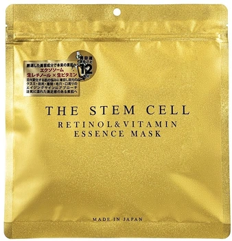 Тканевая маска с витамином С и ретинолом - Kor Japan The Stem Cell Retinol & Vitamin Essence Mask 30шт (1307368-38170895-2)