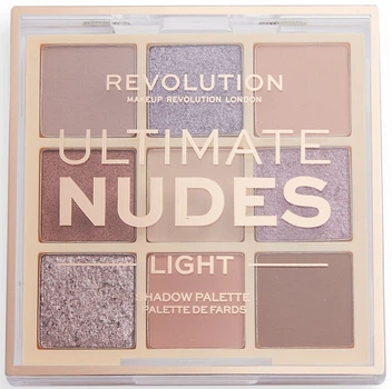 Палетка теней - Makeup Revolution Ultimate Nudes Eyeshadow Palette Light (978769-1262298-2)