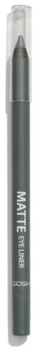 Карандаш для глаз матовый - Gosh Copenhagen Matte Eye Liner 017 - Classic Grey (1130769-1836000800-2)