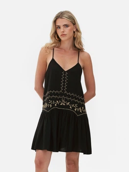 Сукня Primark чорний в візерунки LKVLD446 S