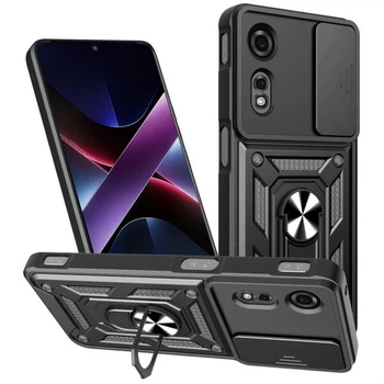 Чехол с защитой камеры Deexe Armor Shield для ZTE Nubia Neo 2 - Black
