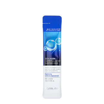 Ночная маска для лица FarmStay Collagen Water Full Moist омолаживающая