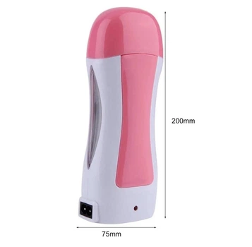 Кассетный воскоплав DEPILATORY HEATER 40W 100 мл (розовый) для депиляции и разогрова воска
