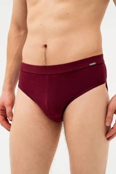 Труси сліп Cornette 48(M) Бордовий~slip (68409)