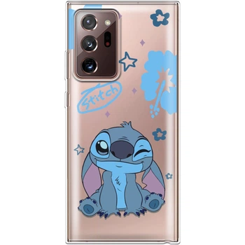 Силиконовый Прозрачный Чехол с Картинкой для Samsung Galaxy Note 20 Ultra (N985) Принт (Стич, Stitch) (40573-ysp002)