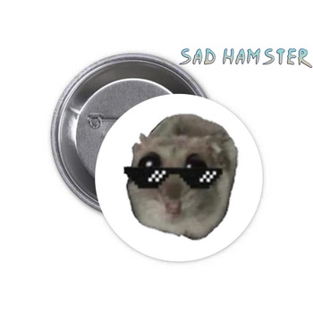 Значок Sad Hamster | Грустный хомяк с большими глазами | meme | mem | мем #03
