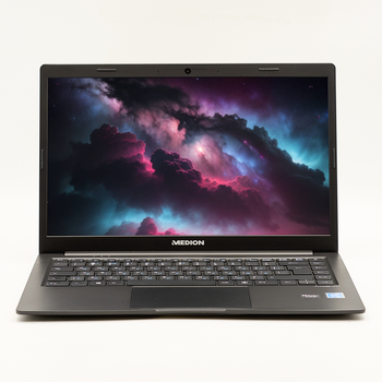 Ноутбук 14" Medion (Lenovo Group) Akoya E4251 Intel RAM 4 ГБ SSD 512 ГБ + eMMC 64 ГБ FullHD IPS Intel UHD Graphics б/в Метал Win10 (4383)