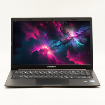 Ноутбук 14" Medion (Lenovo Group) Akoya E4251 Intel RAM 4 ГБ SSD 256 ГБ + eMMC 64 ГБ FullHD IPS Intel UHD Graphics б/в Метал Win10 (4382)