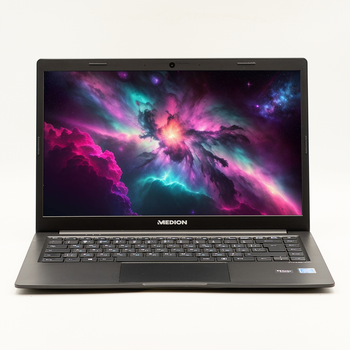Ноутбук 14" Medion (Lenovo Group) Akoya E4251 Intel RAM 4 ГБ SSD 128 ГБ + eMMC 64 ГБ FullHD IPS Intel UHD Graphics б/в Метал Win10 (4147)