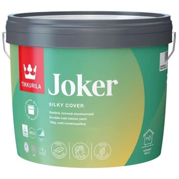 Краска акрилатная Tikkurila Joker База С (прозрачная, под тонировку) 9л