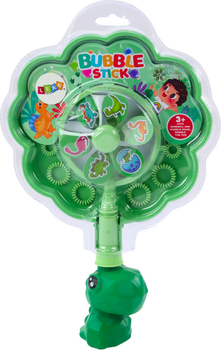 Maszynka do baniek mydlanych LEAN Toys Dinozaur Zielony 18454 (5905991021148)