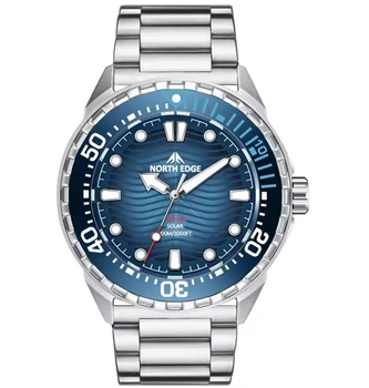 Чоловічий спортивний тактичний годинник North Edge Triton 30 Bar