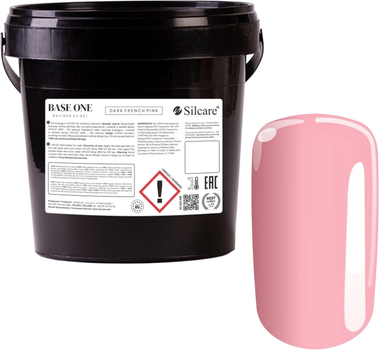 Гель для нарощування нігтів Silcare Base One Dark French Pink 1 кг (5902560555219)