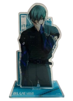 Фигурка акриловая Итоши Рин (Itoshi Rin) из аниме Блю Лок (Blue Lock) 15 см