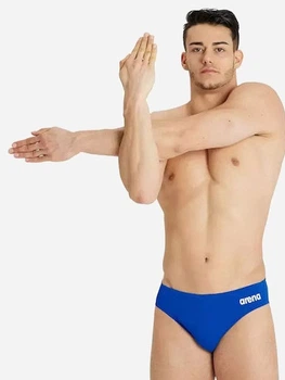Плавки чоловічі Arena Team Swim Briefs Solid 004773-720 80 Блакитні (3468336635421)