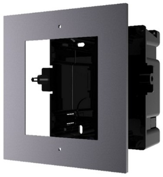 Wpuszczana ramka montażowa Hikvision na 1 moduł DS-KD-ACF1/Plastic (6954273691554)