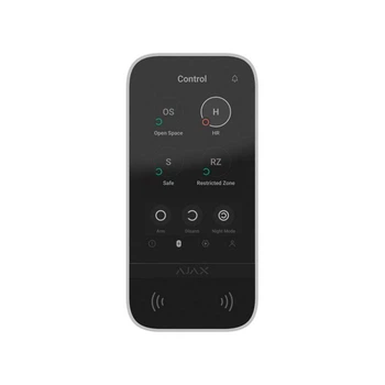 Сенсорная клавиатура панель Ajax KeyPad TouchScreen (8EU) ASP белая