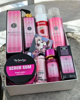 Подарочный набор косметики No Brand в стиле Victoria's Secret Bombshell 6 в 1 ver.08