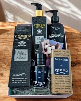 Подарочный набор косметики No Brand в стиле CREED Aventus 3 в 1 ver.06