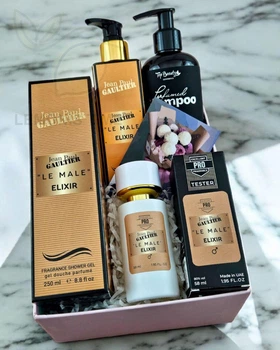 Подарочный набор косметики No Brand в стиле Jean Paul Gaultier Le Male Elixir 3 в 1