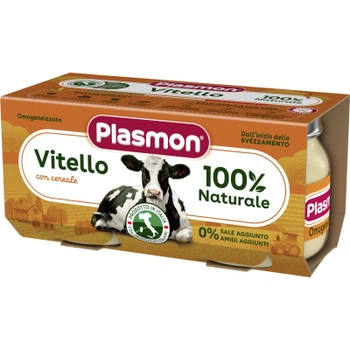 Детское пюре Plasmon Курица для детей с 6 месяцев 160 г (80 г х 2 шт) (1136148)