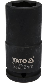 Насадка ударна подовжена YATO 3/4" 27 мм (YT-1127)
