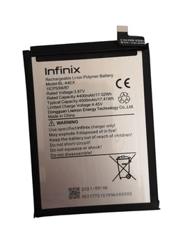 Аккумулятор Батарея для Tecno Infinix BL-44EX 4500mah ORIGINAL