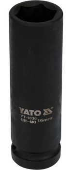 Насадка ударна подовжена YATO 1/2" 16 мм (YT-1036)