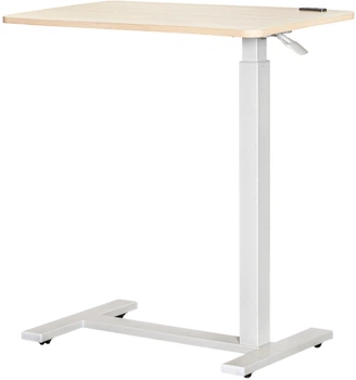 Приставной мобильный столик с регулировкой высоты Hommex Mobidesk USB Maple (TH-010 Maple)