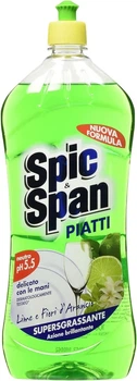 Засіб для миття посуду Spic & Span Supersgrassante з Лаймом та Апельсином 1000 мл (80407294)