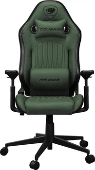 Кресло геймерское, дышащая ткань Cougar EXPLORE ARMY GREEN F
