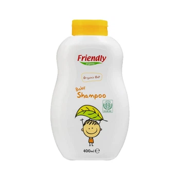 Органический детский шампунь-гель Friendly Organic с экстрактом овса 400 мл