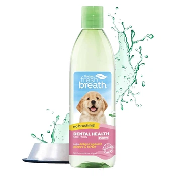 Добавка в воду для щенков TropiClean Fresh Breath 473 мл