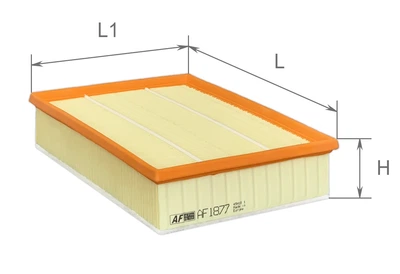 Фильтр воздуха Alpha Filter RENAULT Master III; OPEL Movano B; NISSAN NV400, 2.3dci 2010- (AF1877)