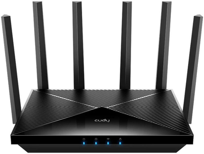 Маршрутизатор Cudy WR11000 WiFi7 / BE11000 / 2.5Гбіт/с Black (73-00579)