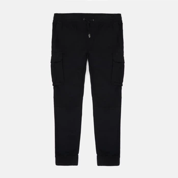 Штаны Карго мужские H&M 0997065 2XL Черные (KAY2000001636527)