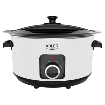 Повільноварка Adler AD 6413 White