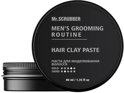 Мужская паста для моделирования волос Mr.Scrubber Men's Grooming Routine 40 мл (4820200232683)
