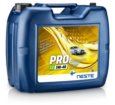 Моторна олива синтетична Neste Pro C3 5W-40 20 л