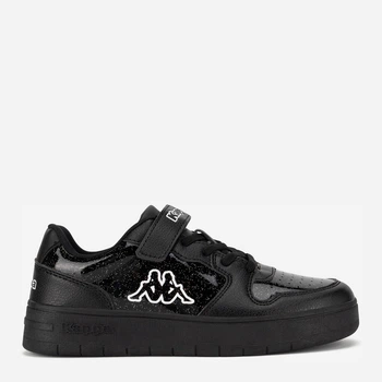Детские кеды для девочки Kappa AW24-3C015(DZ) 5905588749356 28 Черные (5905588749417)