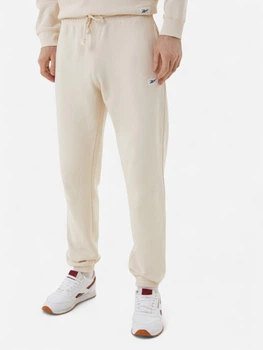 Спортивні штани чоловічі Reebok 2M CL RBK NDG HS9153 XL Бежеві (4066751243819)