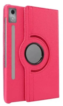 Чехол 360 на Lenovo Xiaoxin Pad Pro (12.7") 2025 / чехол для планшета с функцией вертикальной и горизонтальной подставки / малиновый