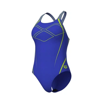 Купальник жіночий Arena GRAPHIC SWIMSUIT SWIM PRO BACK 009024-850 36 Синій