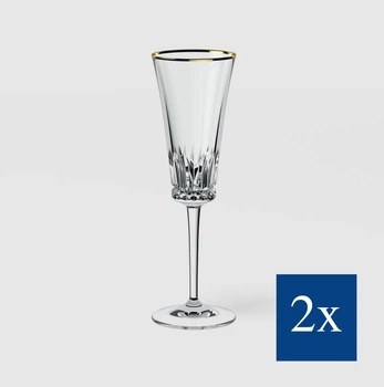 Villeroy & Boch Grand Royal набір келихів для ігристого вина 230 мл 2 предмети кришталеве скло 1136218138