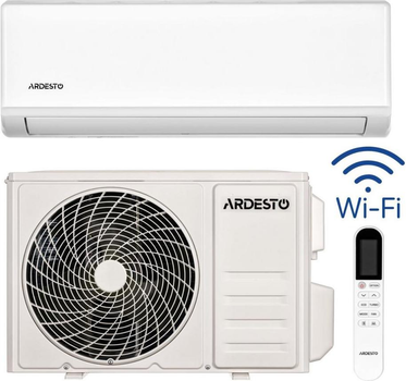 Кондиціонер Ardesto CoolSmart 20м.кв. інвертор 7000BTU 2кВт A/A Wi-Fi R32 білий (ARD-ACS07-I)