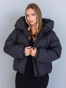 Зимняя куртка Miorichi Селін 46 Чорний (01210-black46)