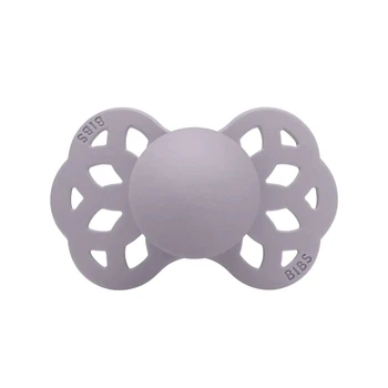 Пустушка BIBS анатомічна Infinity Silicone Anatomical size 2 (6-18 m), Fossil Grey