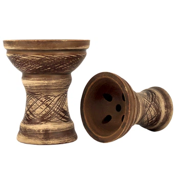 Чаша для кальяна Gusto Bowls Turkish V2.0 (Турка), Світло-коричневий, Vintage